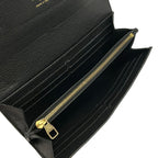 Louis Vuitton Wallet Monogram Empreinte Portefeuille Sarah Noir Leather — view 4