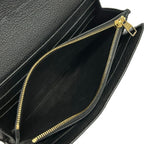 Louis Vuitton Wallet Monogram Empreinte Portefeuille Sarah Noir Leather — view 5