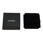 Chanel Earrings CC Logo Black Clear — view 5
