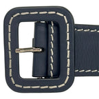 Prada Belt 30 75 Dark Navy Leather — view 3