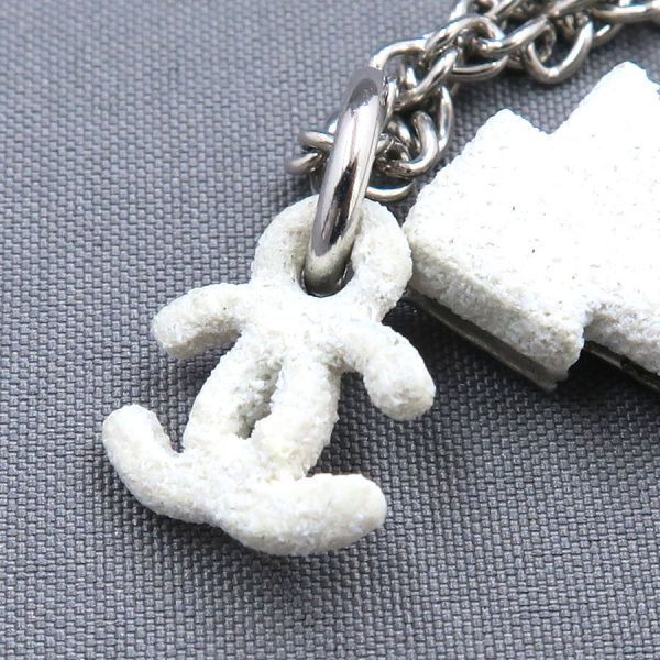 Chanel Necklace Silver — view 7