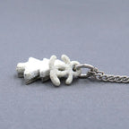 Chanel Necklace Silver — view 3
