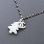 Chanel Necklace Silver — view 2