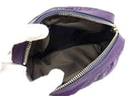Gucci Pouch Bamboo Purple Leather — view 3