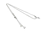 Dior Necklace Silver Metal