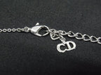 Dior Necklace Silver Metal — view 3