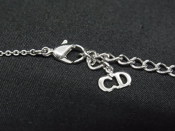 Dior Necklace Silver Metal — view 3