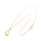 Tiffany & Co Open Teardrop Necklace 40 cm 18k YG Yellow Gold — view 2
