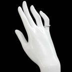 Tiffany & Co Wide Curved Band Ring Diamond Pt Platinum — view 7