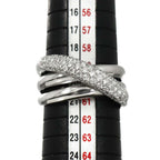 Celine Ring Diamond Pt Platinum — view 7