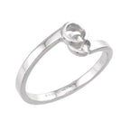 Gucci GG Running Ring 18k WG White Gold — view 6