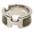 Hermes Olympe Ring PM S Silver Etoupe