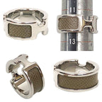 Hermes Olympe Ring PM S Silver Etoupe — view 2