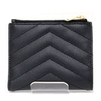 Saint Laurent Monogram Bifold Wallet Cassandra Black — view 3