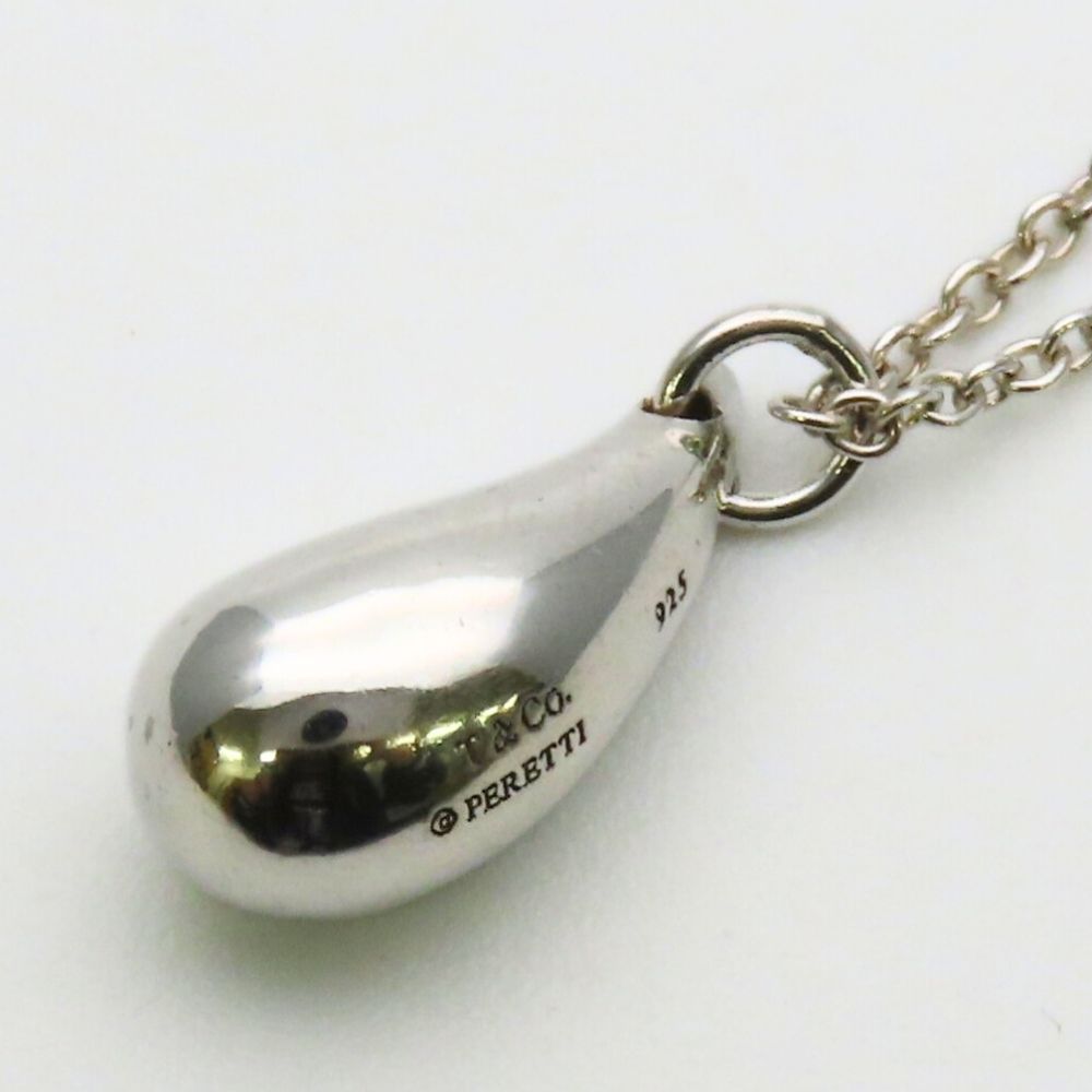 Tiffany & Co Necklace Teardrop 925 Sterling Silver Elsa Peretti — view 2