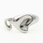 Tiffany & Co Ring Full Heart 925 Sterling Silver Elsa Peretti — view 2