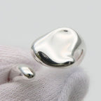 Tiffany & Co Ring Full Heart 925 Sterling Silver Elsa Peretti — view 7