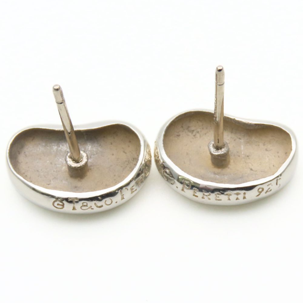 Tiffany & Co Earrings Bean 925 Sterling Silver Elsa Peretti — view 2