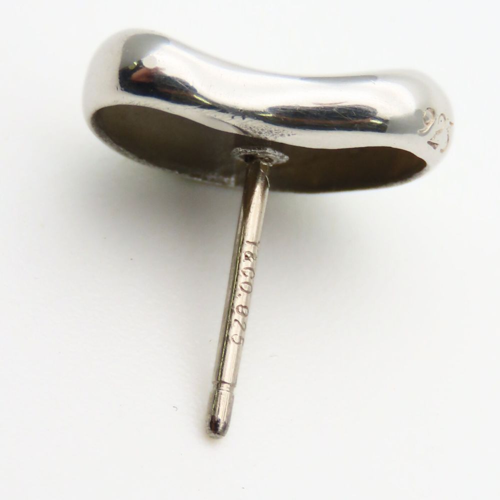 Tiffany & Co Earrings Bean 925 Sterling Silver Elsa Peretti — view 5