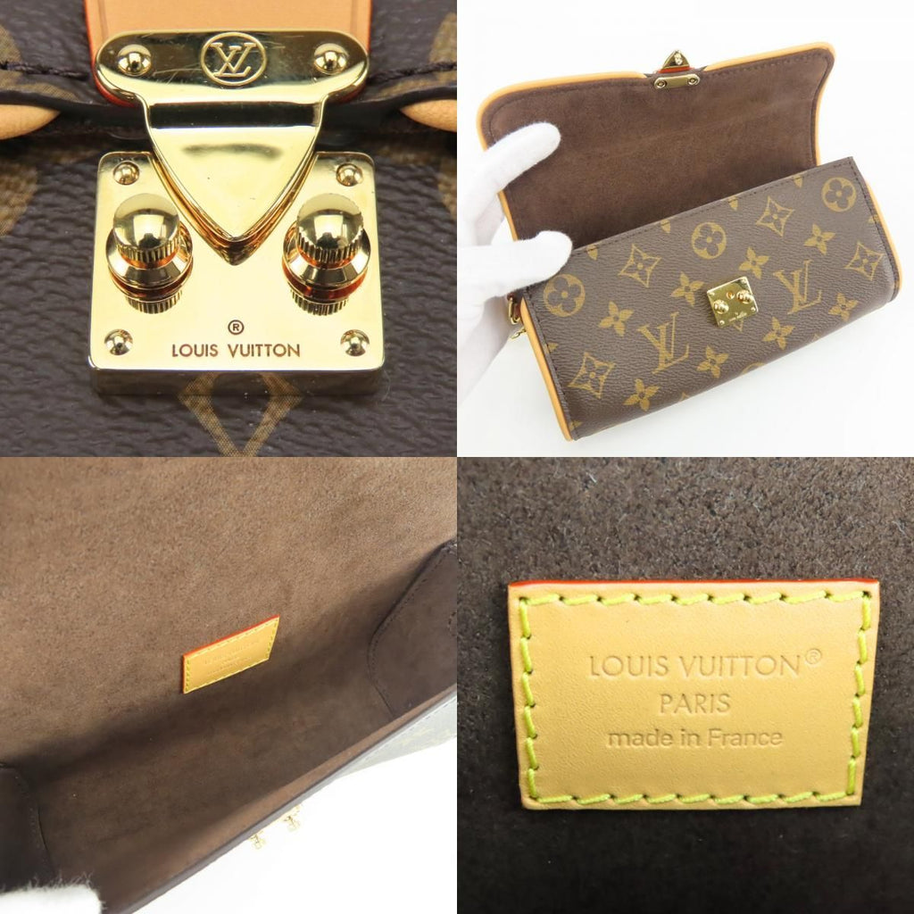 Louis Vuitton Shoulder Bag Pochette Camille Monogram Brown 2-Way — view 6