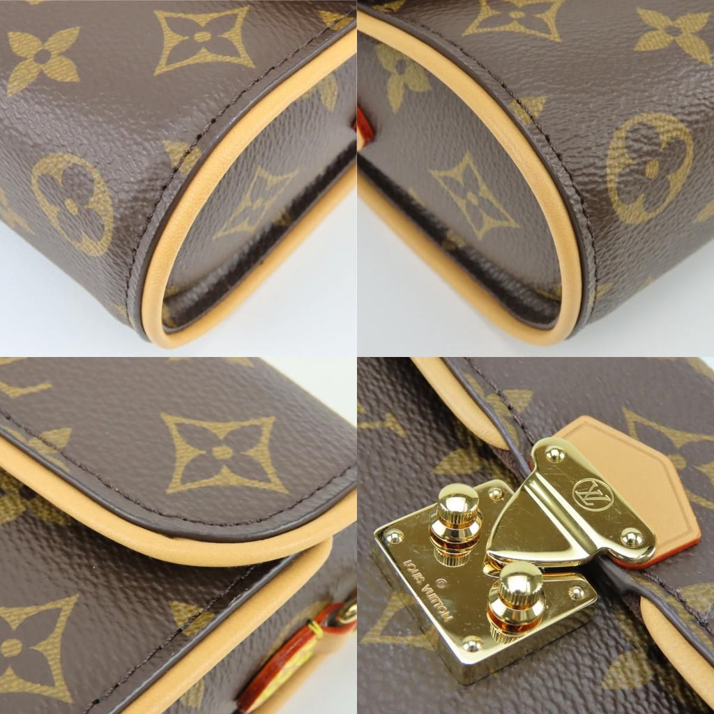 Louis Vuitton Shoulder Bag Pochette Camille Monogram Brown 2-Way — view 5