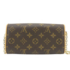 Louis Vuitton Shoulder Bag Pochette Camille Monogram Brown 2-Way — view 3