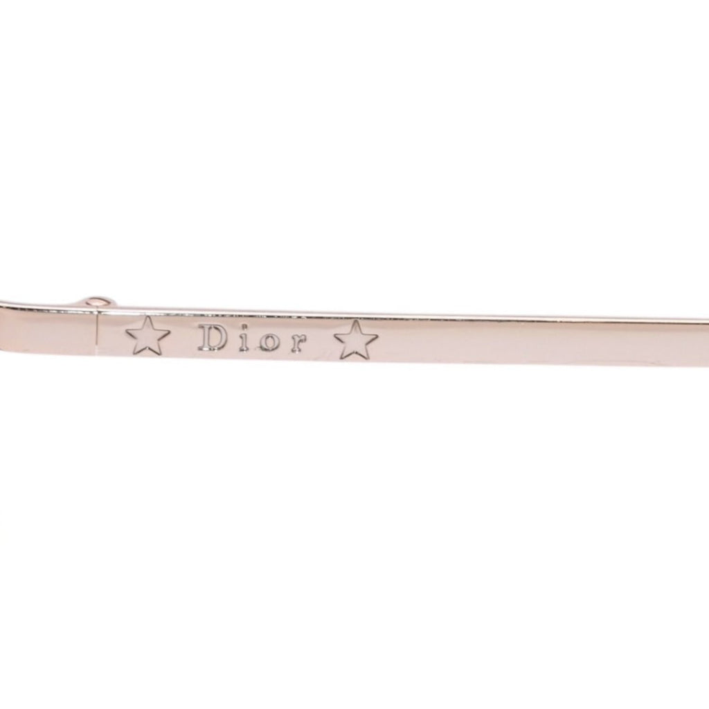 Dior Pop Rimless Sunglasses Eyewear Star Decoration Orange Y2k Metal Frame — view 7