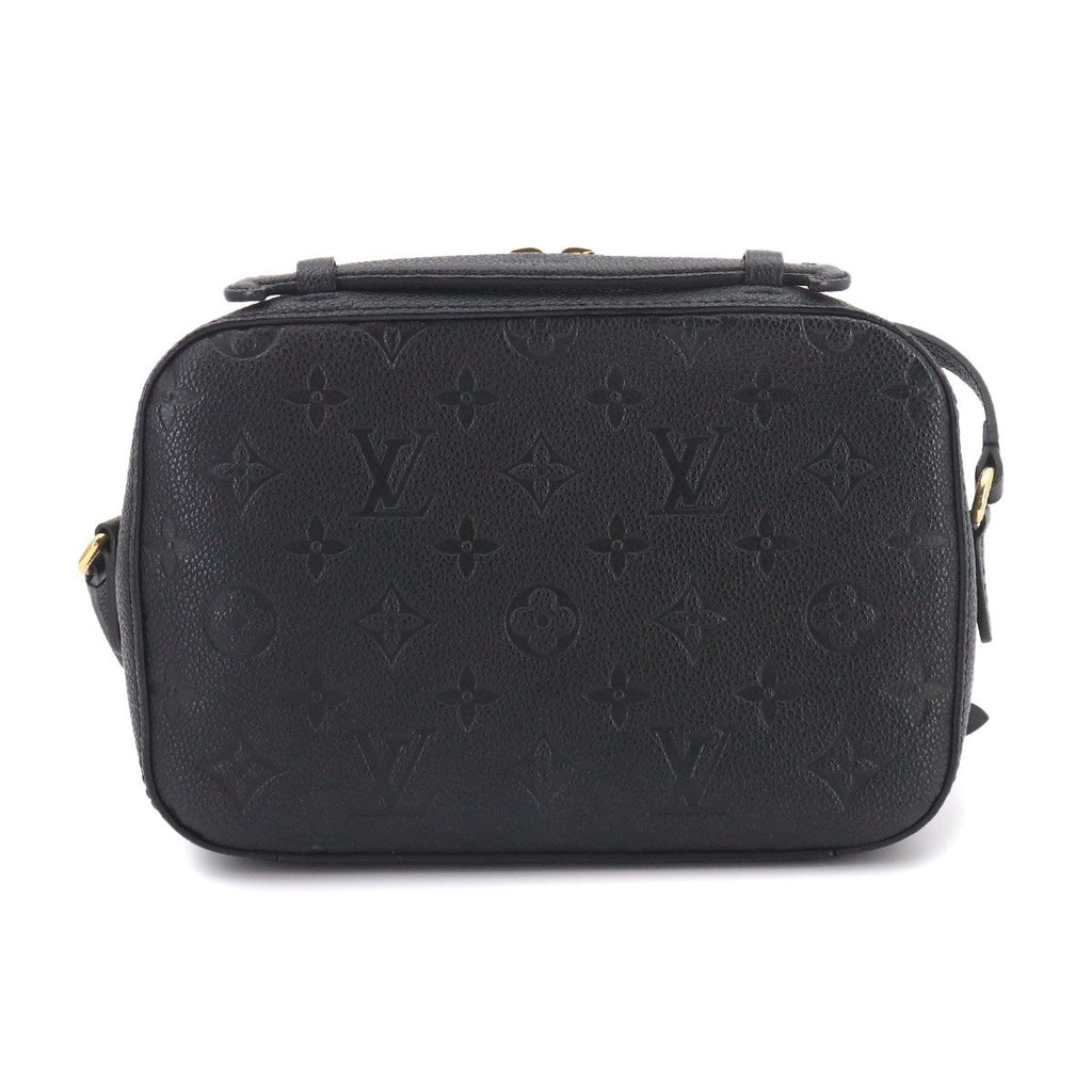 Louis Vuitton Monogram Empreinte Saintonge Shoulder Bag Leather Noir — view 3