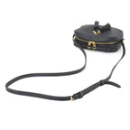 Louis Vuitton Monogram Empreinte Saintonge Shoulder Bag Leather Noir — view 6