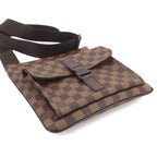Louis Vuitton Damier Pochette Melville Shoulder Bag Ebene — view 4