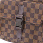 Louis Vuitton Damier Pochette Melville Shoulder Bag Ebene — view 9