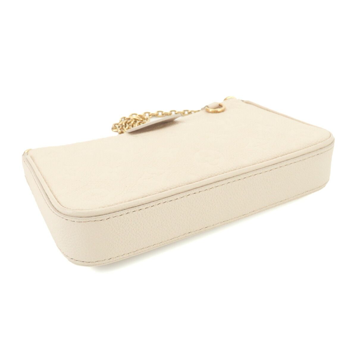 Louis Vuitton Monogram Empreinte Pouch 2-Way Shoulder Bag Leather Cream — view 5