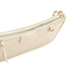 Louis Vuitton Monogram Empreinte Pouch 2-Way Shoulder Bag Leather Cream — view 8