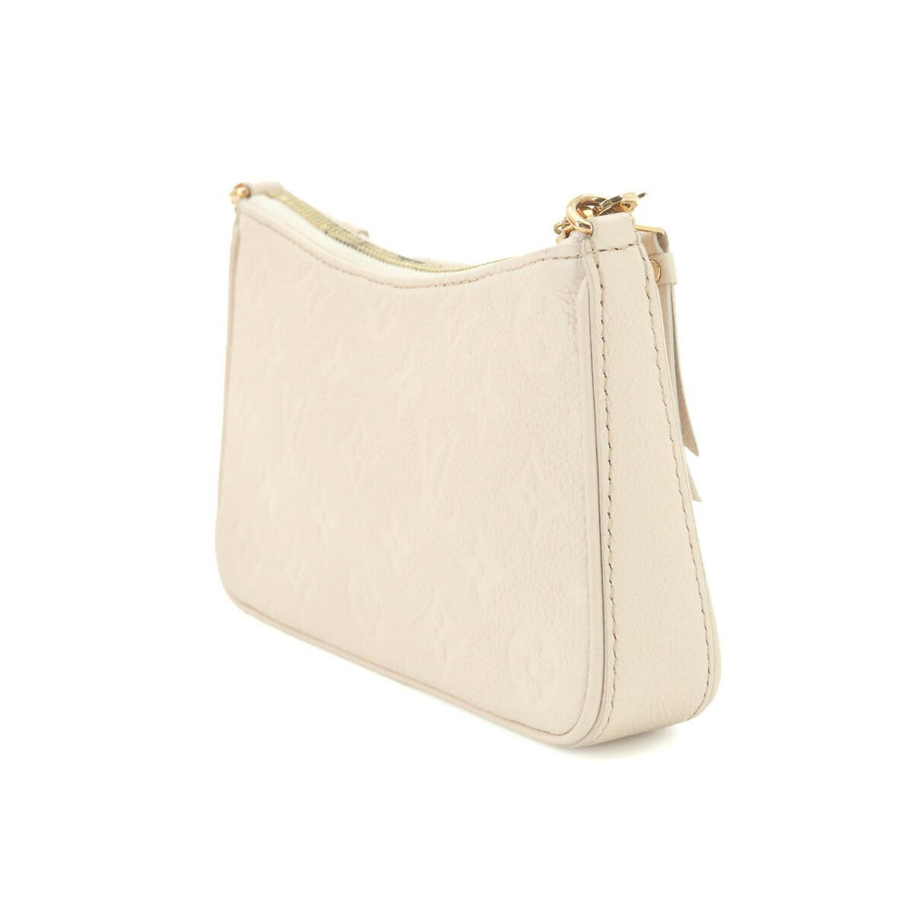 Louis Vuitton Monogram Empreinte Pouch 2-Way Shoulder Bag Leather Cream — view 4