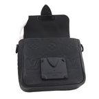 Louis Vuitton Monogram Taurillon Pico S Lock Shoulder Bag Leather Black — view 7