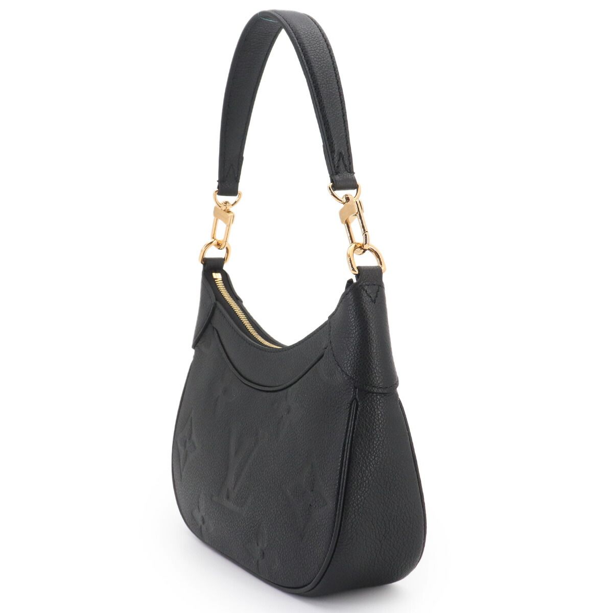 Louis Vuitton Monogram Empreinte Bagatelle NM 2-Way Shoulder Bag Black — view 3