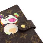 Louis Vuitton Monogram Panda Agenda PM Notebook Cover Brown Takashi Murakami — view 8