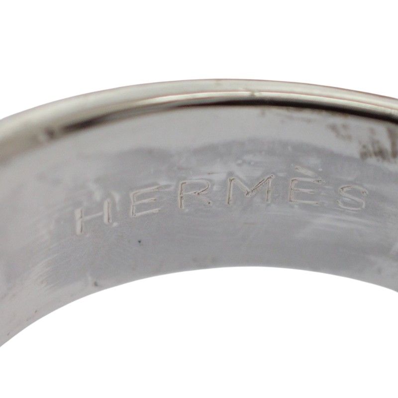Hermes Mexico Ring 53 Gold 925 Sterling Silver Volume Corset — view 9
