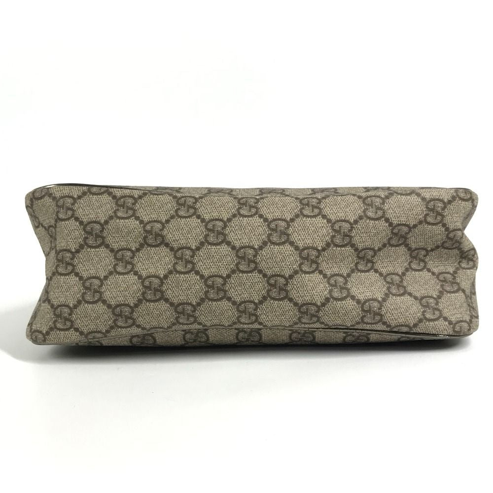 Gucci Shoulder Bag GG Logo Supreme Canvas Beige — view 5