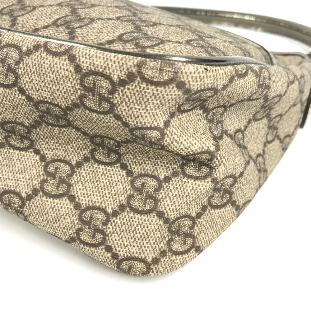 Gucci Shoulder Bag GG Logo Supreme Canvas Beige — view 6