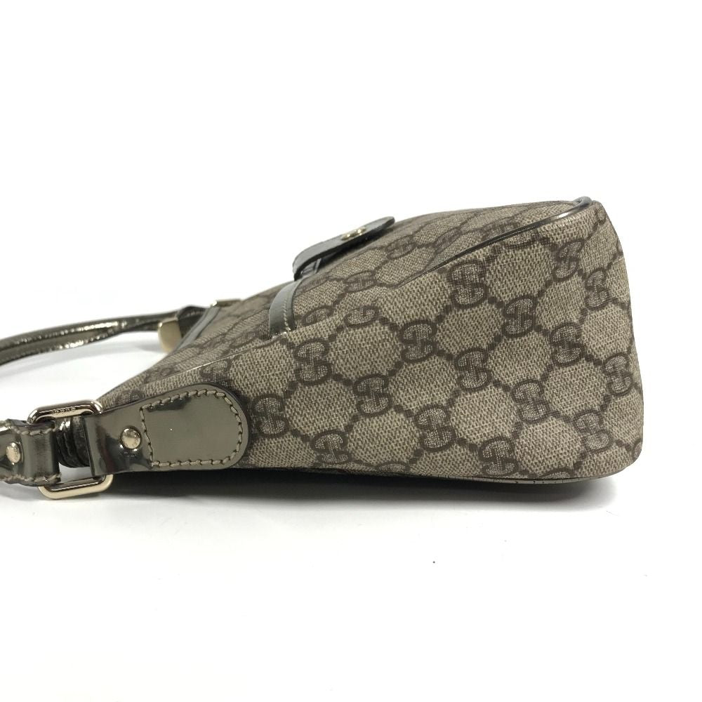 Gucci Shoulder Bag GG Logo Supreme Canvas Beige — view 3