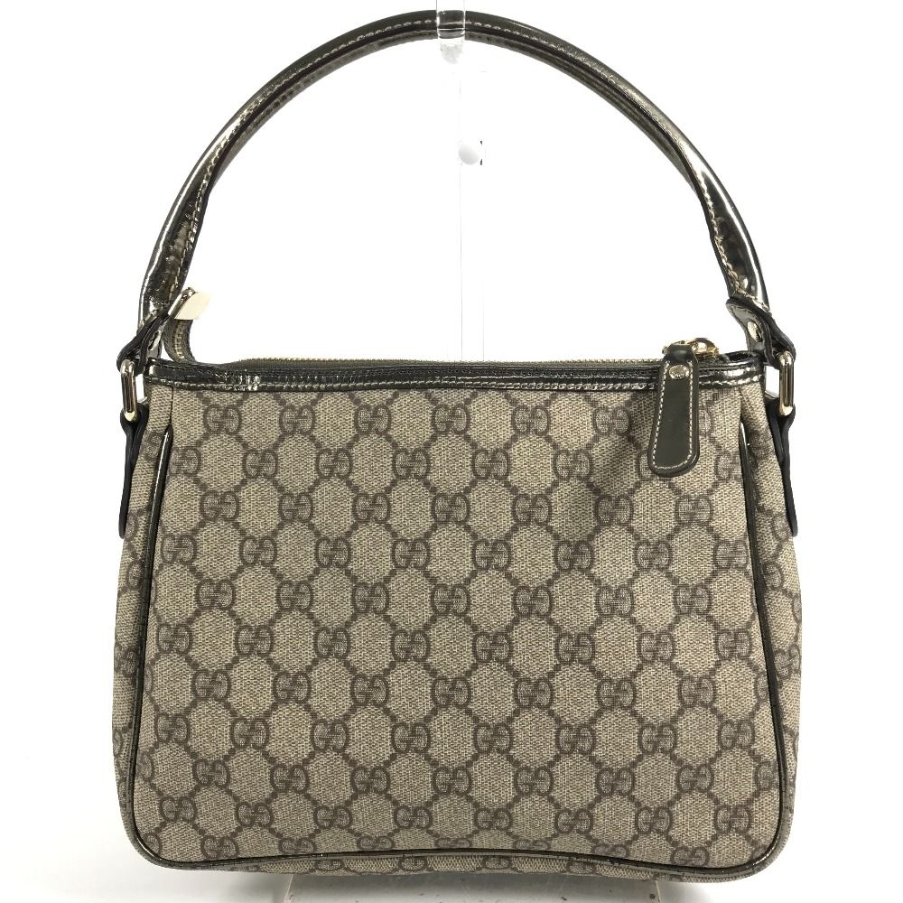 Gucci Shoulder Bag GG Logo Supreme Canvas Beige — view 2