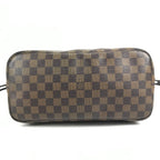 Louis Vuitton Tote Neverfull Damier Canvas Ebene Brown — view 6