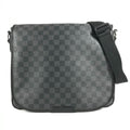 Louis Vuitton Shoulder Bag Daniel Damier Graphite Canvas Black