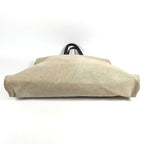 Hermes Tote Sac Eve GM Leather Canvas Beige — view 5
