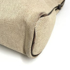Hermes Tote Sac Eve GM Leather Canvas Beige — view 6