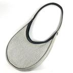 Hermes Shoulder Bag Sac Luco Leather Canvas Navy