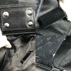 Louis Vuitton Shoulder Bag Comte de Fe Musette Satin Canvas Black — view 8