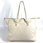 Louis Vuitton Shoulder Bag Lumineers PM Monogram Empreinte Leather Neige White — view 3