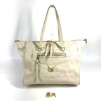 Louis Vuitton Shoulder Bag Lumineers PM Monogram Empreinte Leather Neige White